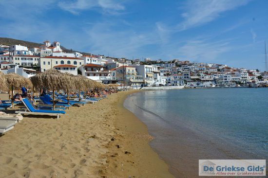 Batsi strand Andros